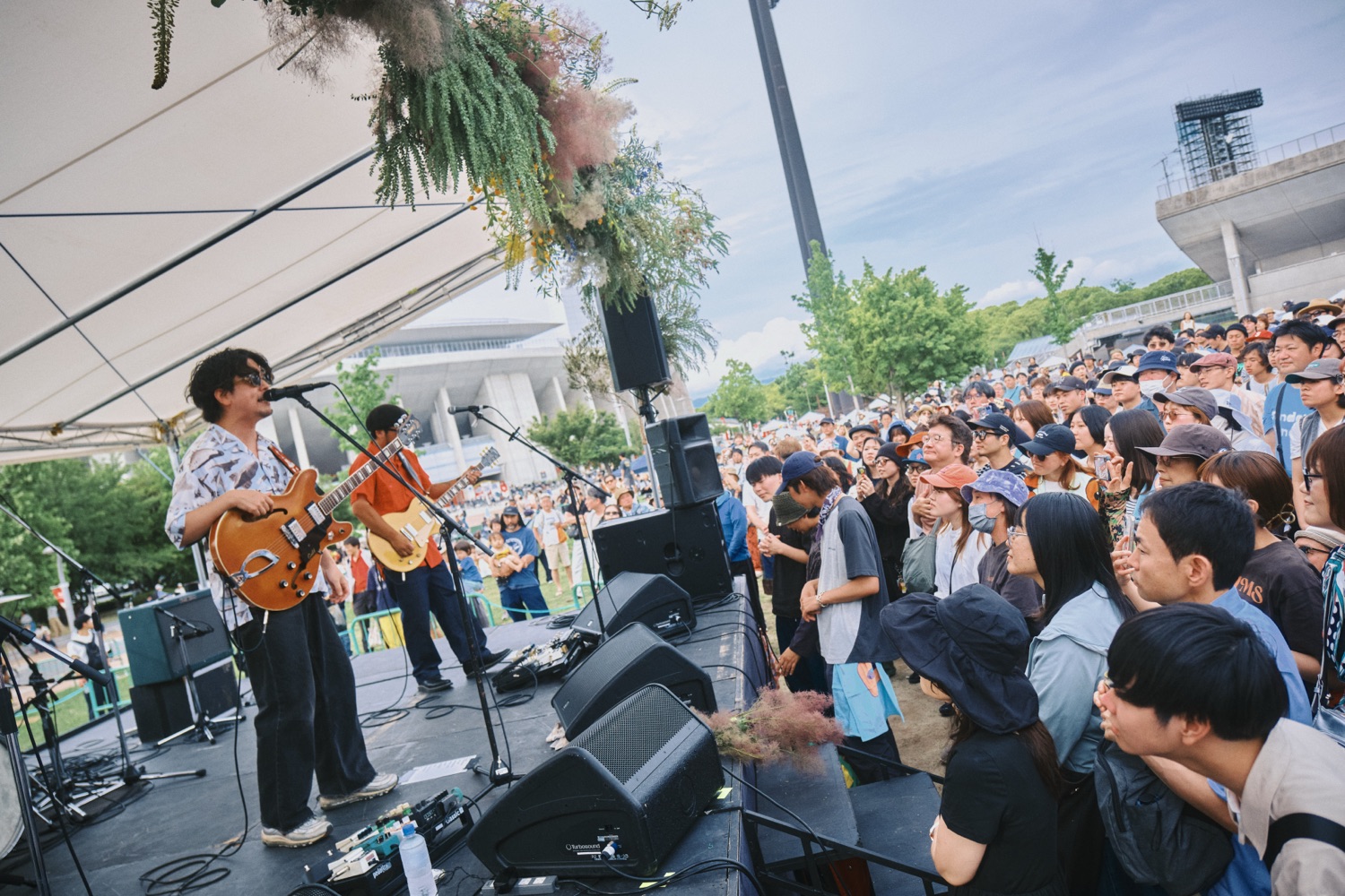 【長居音楽祭2026レポート】長居公園に地元の音楽・フード・物販が集結した一日