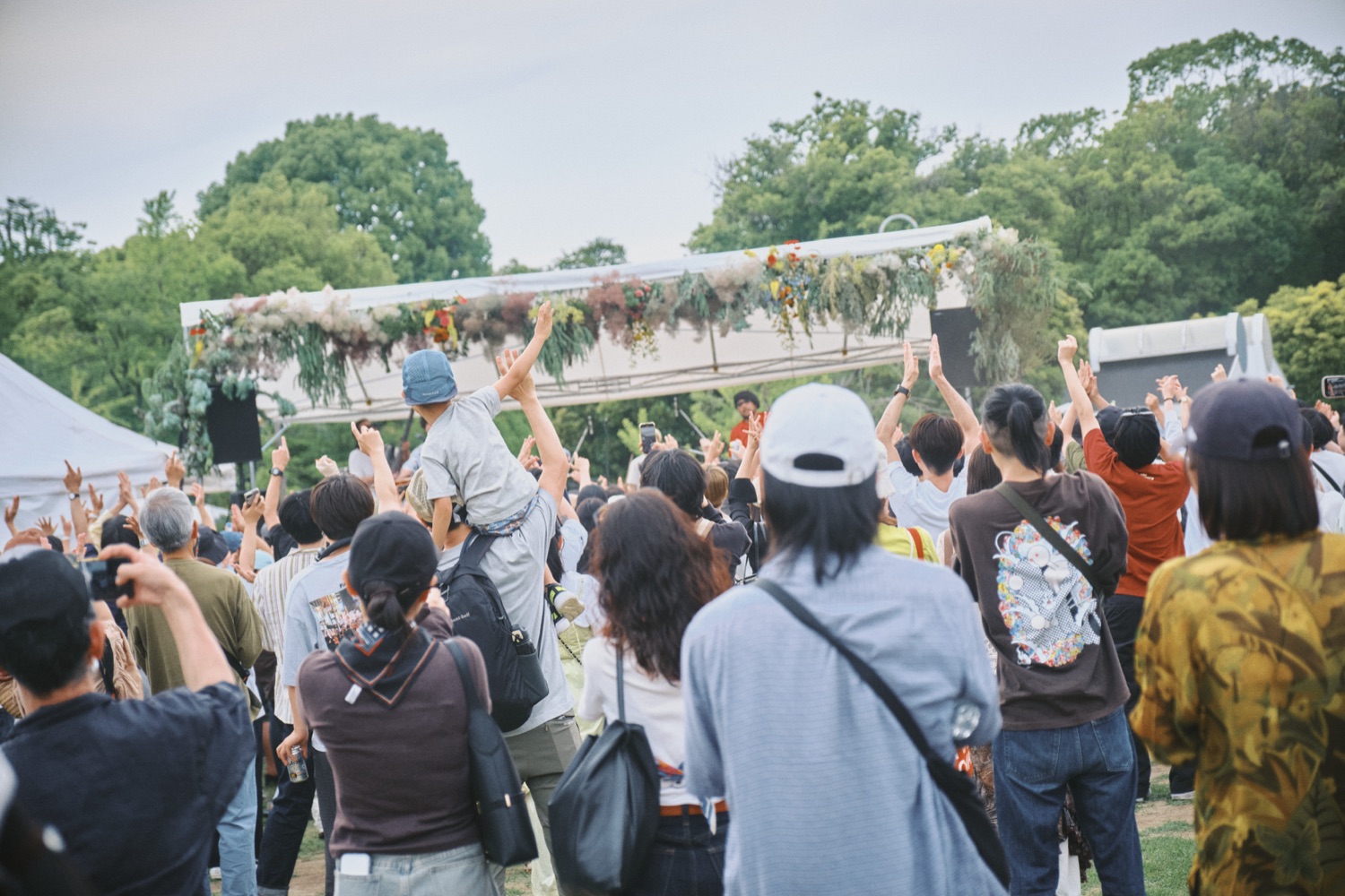 アンコールに沸く会場